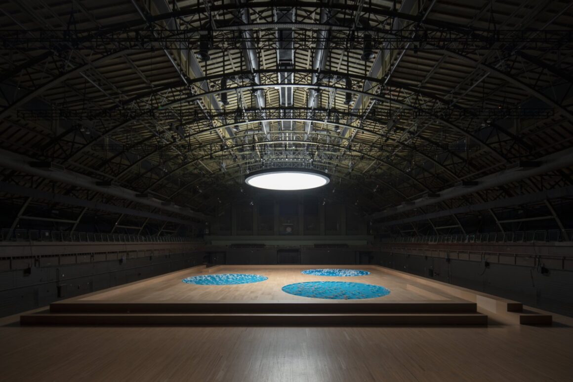 Installation view, Park Avenue Armory. © Céleste Boursier-Mougenot / ADAGP. Photo: Nicholas Knight.