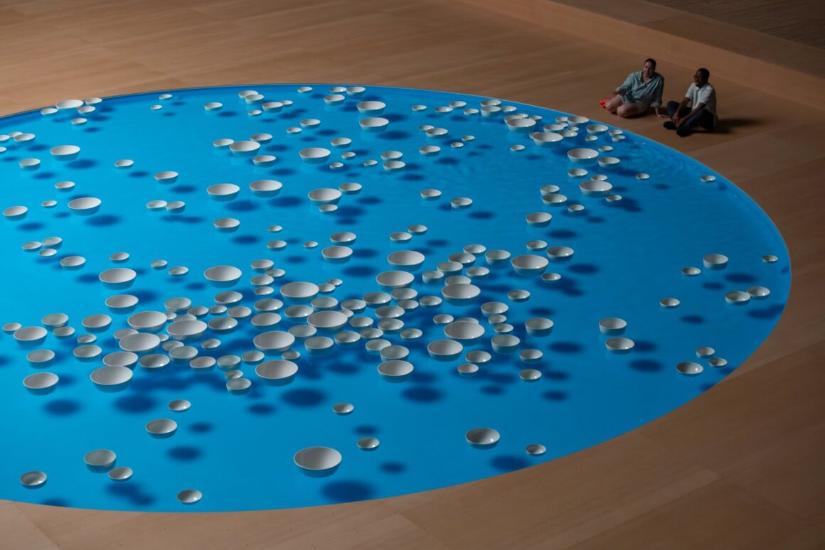 Installation view, Park Avenue Armory. © Céleste Boursier-Mougenot / ADAGP. Photo: Nicholas Knight.