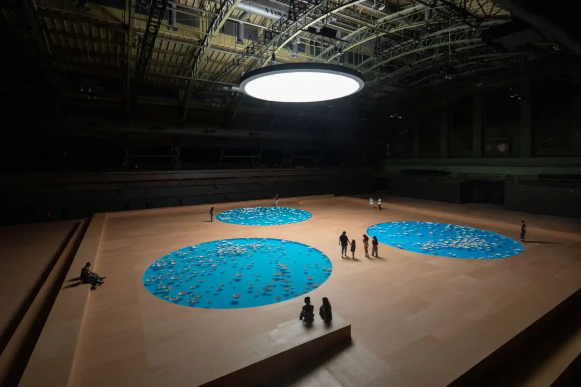 Installation view, Park Avenue Armory. © Céleste Boursier-Mougenot / ADAGP. Photo: Nicholas Knight.